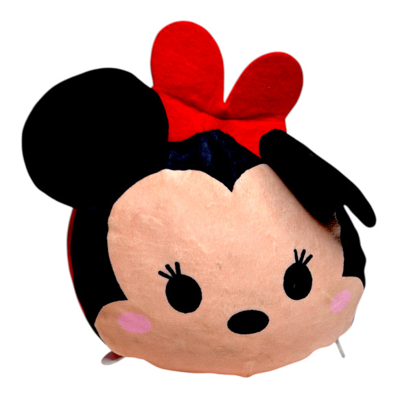 Disney Tsum Tsum Minnie Mouse 8in Plush Stuffed Animal Extra Soft Plushie - Picture 6 of 8